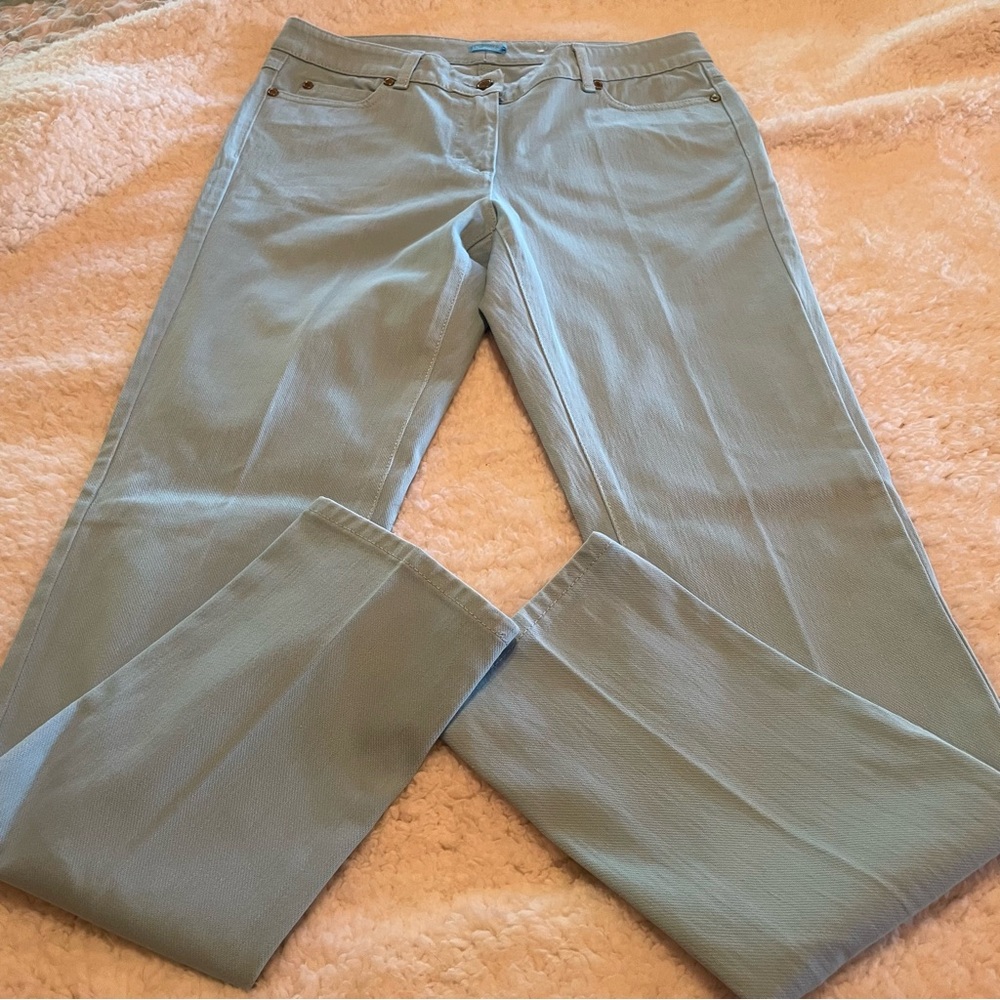 J. McLaughlin Light Blue Straight Leg jeans size 8